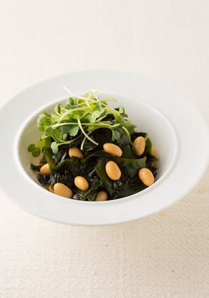 簡単！わかめとお豆のヘルシーサラダ-レシピのメイン写真