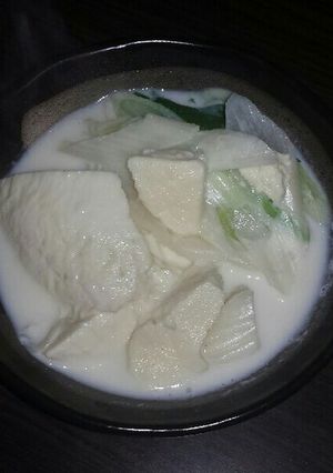 あったか豆乳湯豆腐-レシピのメイン写真