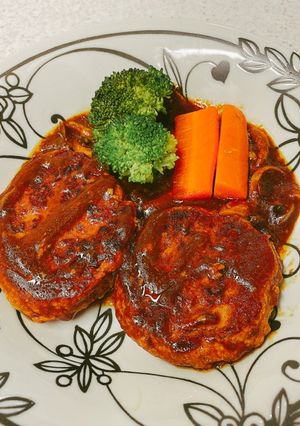 ◇煮込みハンバーグの我が家の基本のソース-レシピのメイン写真