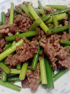 牛肉とニンニクの芽炒め-レシピのメイン写真