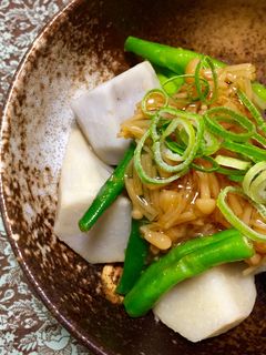 里いものなめたけ和え♬柚子こしょう風味♡-レシピのメイン写真