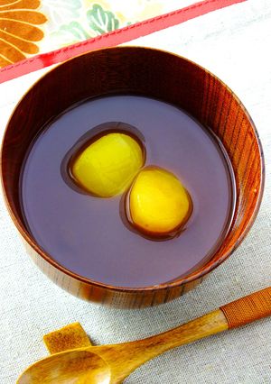 口当たりなめらか◎乾燥あんのおしるこ-レシピのメイン写真