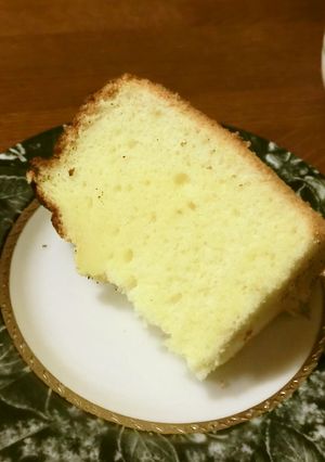 ふわふわ♡ゆずのシフォンケーキ-レシピのメイン写真