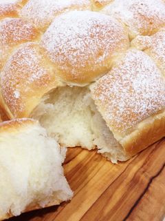 ふんわ〜〜り 牛乳ちぎりパン-レシピのメイン写真