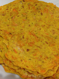 にんじんのチャパティ(トルティーヤ)-レシピのメイン写真