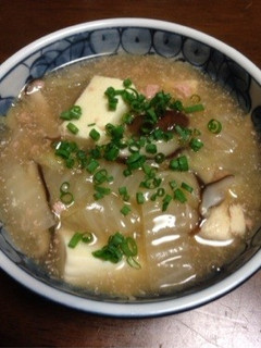 白菜とキノコの明太子スープ煮-レシピのメイン写真