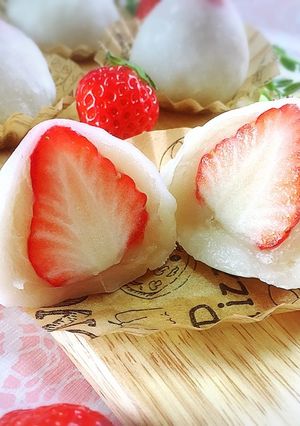 苺大福-レシピのメイン写真