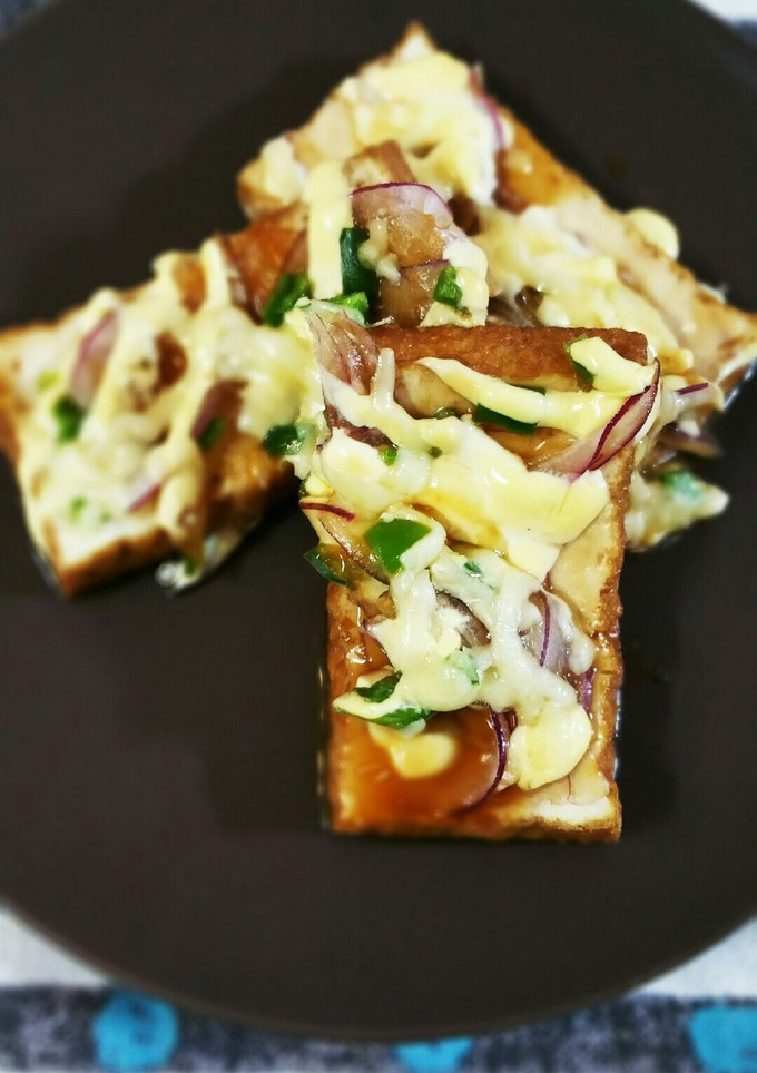 簡単！厚揚げの照り焼きピザ‼-レシピのメイン写真