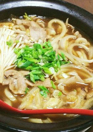 間食【完食☆】カレーうどん-レシピのメイン写真