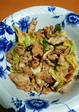 キャベツとピーマンの煮炒め-レシピのメイン写真