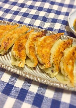 ヘルシー！パクチーたっぷり豆腐餃子-レシピのメイン写真