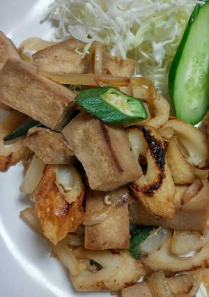 高野豆腐のしょうが焼き-レシピのメイン写真
