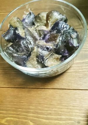 ご飯がススムくん!!茄子の味噌炒め♪-レシピのメイン写真