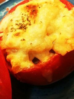 まるごとトマトグラタン-レシピのメイン写真