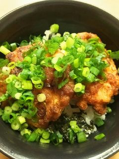 発芽玄米で納豆かき揚げ丼-レシピのメイン写真