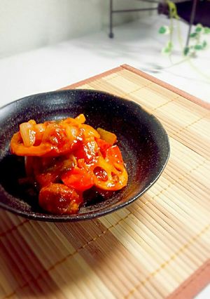 フワフワ♪肉団子のケチャップ炒め-レシピのメイン写真