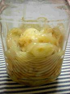 レンジで簡単♪玉ねぎにんにくソース-レシピのメイン写真