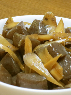 *ごはんと一緒に♡こんにゃくの甘辛煮♫-レシピのメイン写真