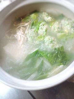 豆腐鶏ダンゴのシャンタンDX鍋-レシピのメイン写真