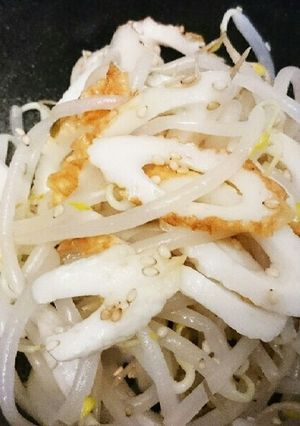 簡単☆もやしとちくわの和え物☆-レシピのメイン写真