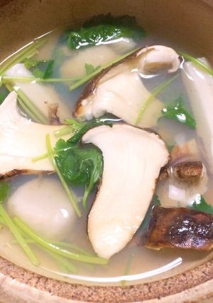 家での気軽な土瓶蒸し☆ホタテ入り-レシピのメイン写真