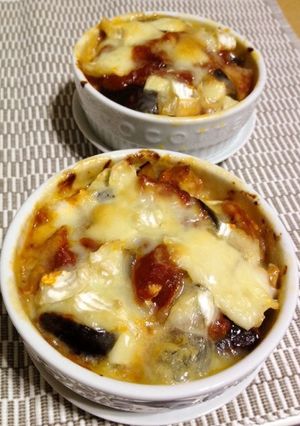 鶏となすのトマト煮込みココットカマン-レシピのメイン写真