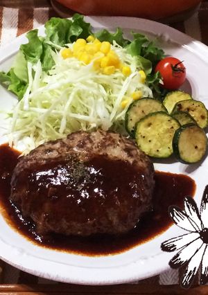 肉汁じゅわ～！基本のハンバーグレシピ☆-レシピのメイン写真