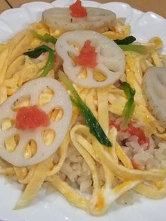 炊き込みご飯のちらし寿司-レシピのメイン写真