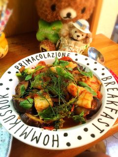 ナスとカレイのトマト煮込み-レシピのメイン写真