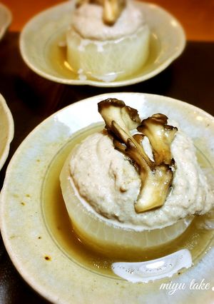 大根のコンソメ煮♪舞茸クリームソース-レシピのメイン写真