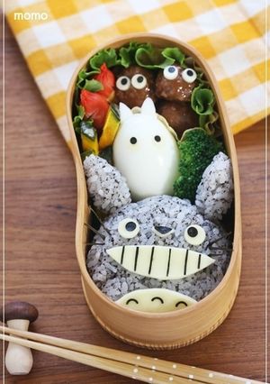 簡単可愛い♡トトロのキャラ弁-レシピのメイン写真