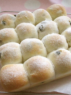 豆大福風のちぎりパン✿-レシピのメイン写真