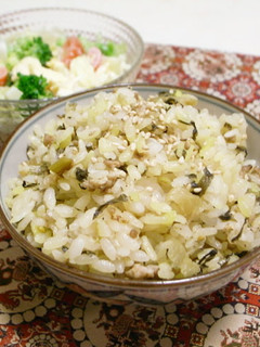 炊き込みご飯~高菜チャーハン風-レシピのメイン写真