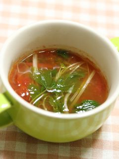 ホワイトセロリとトマトのスープ-レシピのメイン写真