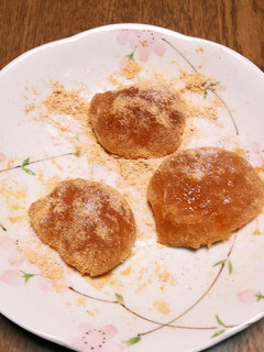 ほうじ茶もち-レシピのメイン写真