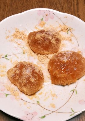 ほうじ茶もち-レシピのメイン写真