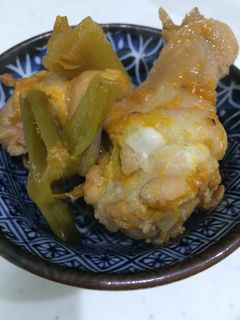 みかん大量消費に★柔らか手羽元の照り煮-レシピのメイン写真