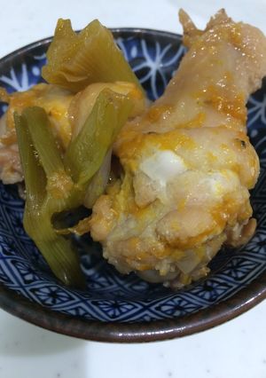 みかん大量消費に★柔らか手羽元の照り煮-レシピのメイン写真