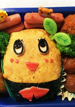 ☆キャラ弁☆ふなっしー-レシピのメイン写真