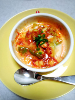タコとアボカドの韓国風甘辛ココットカマン-レシピのメイン写真