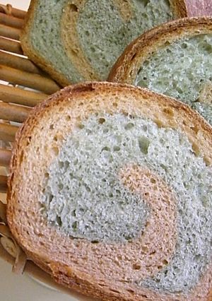 きなことよもぎのぐるぐる食パン-レシピのメイン写真