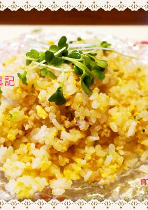「卵と豚肉のネギチャーハン」-レシピのメイン写真