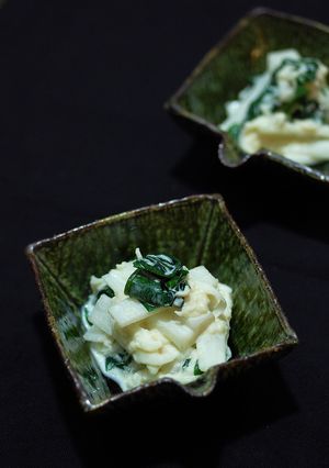 うどと帆立の磯マヨ和え-レシピのメイン写真
