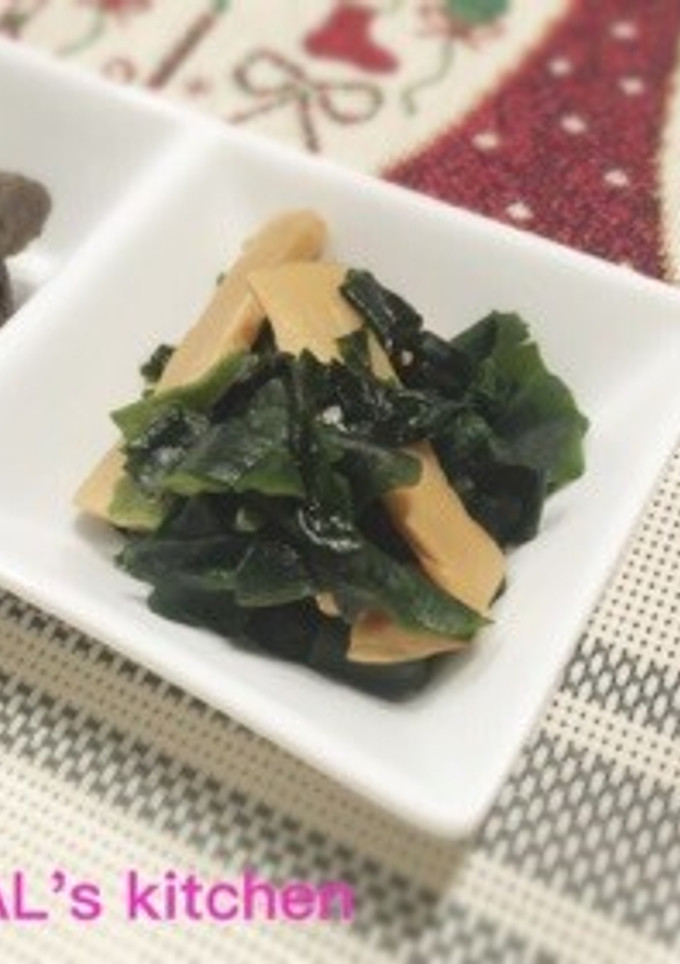 ☆簡単☆わかめとメンマと和え物-レシピのメイン写真