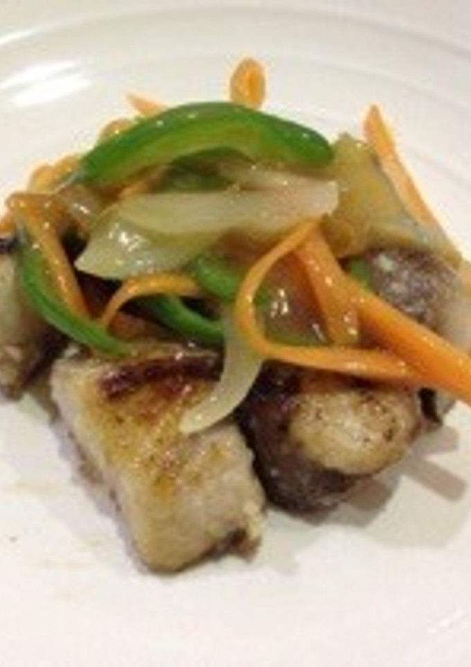 ぶりの唐揚げ野菜あんかけ-レシピのメイン写真