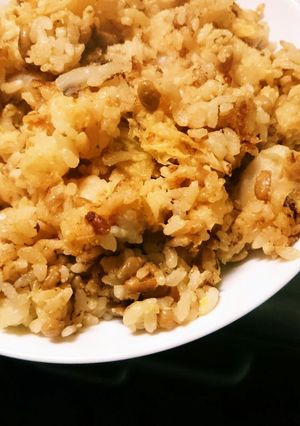 簡単！納豆キムチチャーハン-レシピのメイン写真