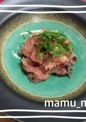 簡単★マグロのたたき★-レシピのメイン写真