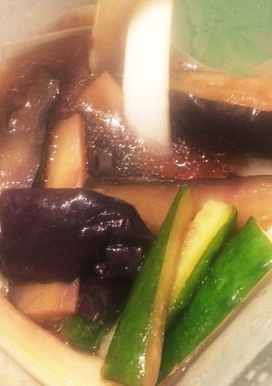 母直伝。ナスとキュウリの酢醤油漬け-レシピのメイン写真