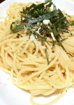 市販のたらこで超簡単アレンジパスタ-レシピのメイン写真