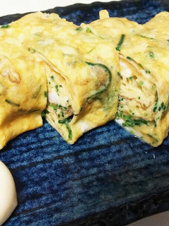 おかひじきの卵焼き-レシピのメイン写真